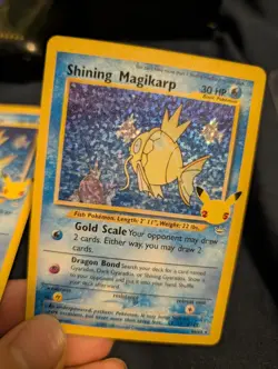 Pokemon Shining Magikarp "ERROR NO TEXTURE Celebrations Classic Collection Promo - Image 3