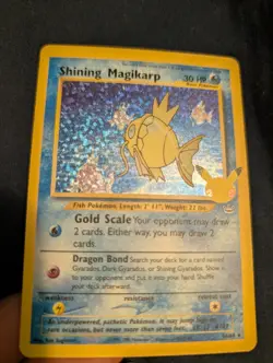 Pokemon Shining Magikarp "ERROR NO TEXTURE Celebrations Classic Collection Promo - Image 5