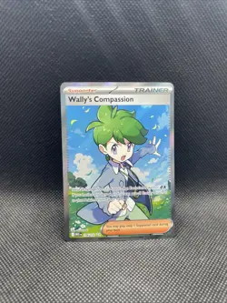 Pokemon - Wally's Compassion - 176/132 - Mega Evolution - Full Art Trainer NM - Image 1