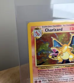 Pokemon Charizard 4/102 Base Set Holo Rare 1999 - Image 5