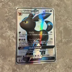Pokemon Umbreon GX SV69/SV94 Hidden Fates Shiny Vault 200HP Shiny Holo Rare - Image 1