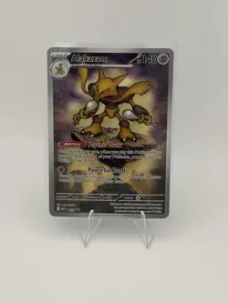 Pokemon TCG Alakazam 009 Me: Mega Evolution Promo Holo Stage 2 140 HP - Image 1