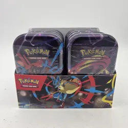 Pokemon TCG Mega Evolution - Mega Heroes Mini Tin - Display of 10 - Image 1