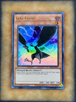 Yugioh D.D. Crow BLCR-EN077 Ultra Rare 1st Ed NM - Image 1