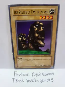 Yu-Gi-Oh The Statue Of Easter Island DB2 Common Played - Image 1