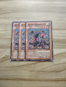 Yu-Gi-Oh! - Armed Dragon LV5 3X - Full Playset - Image 1