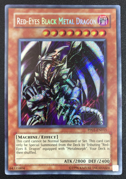 Yu-Gi-Oh! Red-Eyes Black Metal Dragon PP01-EN015 Secret Rare Holo Foil Yugioh - Image 1