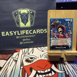 P-047 Monkey.D.Luffy Leader Promo One Piece TCG English Card - Image 1