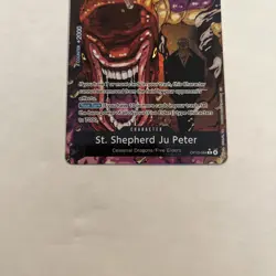 One Piece Carrying On His Will St. Shepherd Ju Peter OP13-084 Alt Art - Image 3