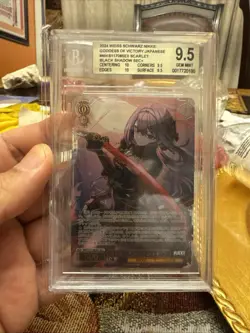 NIKKE Scarlet: Black Shadow Signed Card SEC+Weiss Schwarz NIK/S117-085EX BGS 9.5 - Image 1