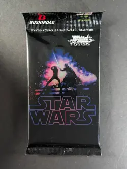 2022 Weiss Schwarz: Star Wars Comeback Factory Sealed Booster Pack Japanese - Image 1