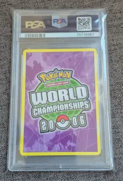 50/112 Wartortle World Championships Promo Pokemon Card PSA 10 - Image 2
