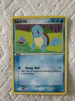 Squirtle 82/112 Common EX FireRed LeafGreen Pokemon Card - Image 1