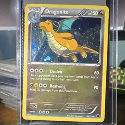 Pokemon Dragonite 83/116 Plasma Freeze Holo Rare Stage 2 150 HP Card English - Image 1