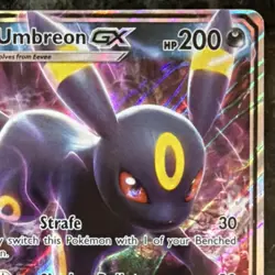 Pokemon TCG Umbreon GX 80/149 SM Base Set Ultra Rare Holo Stage 1 Card - Image 4