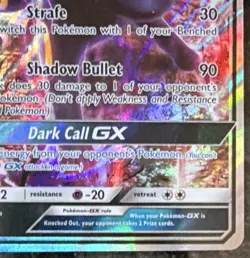 Pokemon TCG Umbreon GX 80/149 SM Base Set Ultra Rare Holo Stage 1 Card - Image 5