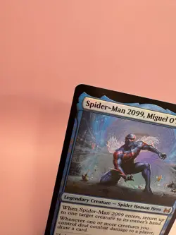 Spider-Man 2099, Miguel O’hara FOIL Marvel, Spider-Man MTG NM Card 0008 - Image 2