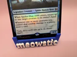 Spider-Man 2099, Miguel O’hara FOIL Marvel, Spider-Man MTG NM Card 0008 - Image 4