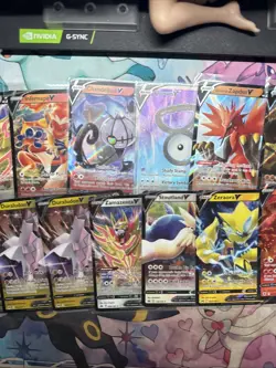 Pokemon Sword And Shield 20 Card Full Art v Lot Bulk Crown Zenith NM Kyogre - Image 4