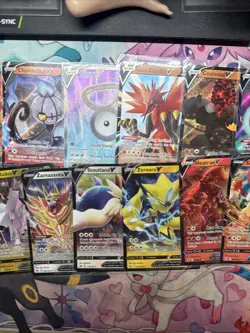 Pokemon Sword And Shield 20 Card Full Art v Lot Bulk Crown Zenith NM Kyogre - Image 5