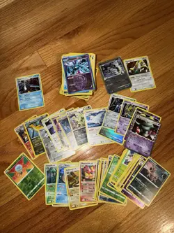 Pokemon Holo/Reverse Holo 146 Card Lot WARNING: Some cards are damaged - Image 1