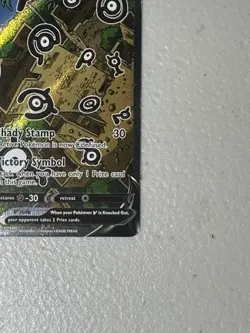 Pokemon TCG Unown v Silver Tempest Ultra Rare Holo Card 177/195 SWSH - Image 3