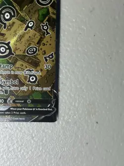 Pokemon TCG Unown v Silver Tempest Ultra Rare Holo Card 177/195 SWSH - Image 5