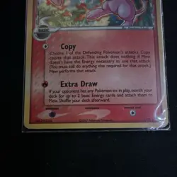 Pokemon Mew 003/017 POP Series 5 Delta Species Holo Rare Card 2007 English - Image 3