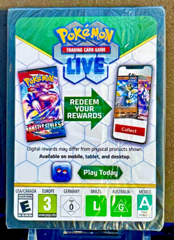 2023 Pokemon Paradox Rift Iron Bundle Black Star Promo SVP058 w/Sealed Card Deck - Image 2