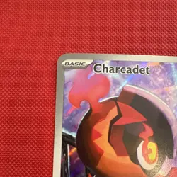 Pokemon Charcadet MEP Promo Holo Card 022 Basic Fire Type ETB Phantasmal - Image 2