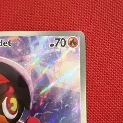 Pokemon Charcadet MEP Promo Holo Card 022 Basic Fire Type ETB Phantasmal - Image 3