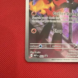 Pokemon Charcadet MEP Promo Holo Card 022 Basic Fire Type ETB Phantasmal - Image 5