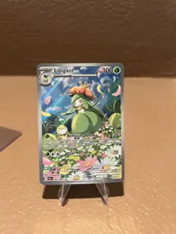 Lilligant 92/86 Black Bolt Illustration Rare Pokemon TCG Card NM - Image 1