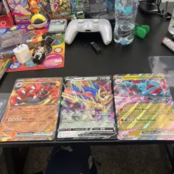 Lot Of 3 Jumbo Cards Pokemon - Image 1