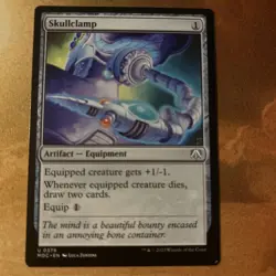 Skullclamp (379/542) March of the Machine Commander MTG NM - Image 1