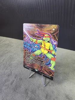 Leo's Katana M 0018 PZA (Borderless) MTG Teenage Mutant Ninja Turtles Non-Foil - Image 2