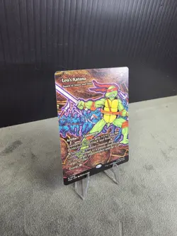 Leo's Katana M 0018 PZA (Borderless) MTG Teenage Mutant Ninja Turtles Non-Foil - Image 4