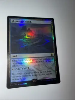MTG Magic the Gathering Shipwreck Marsh (foil) Innistrad: Midnight Hunt #267 NM - Image 4
