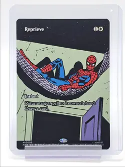 REPRIEVE 2025 MAGIC BORDERLESS SPIDER-MAN SOURCE MATERIAL MYTHIC Q2268 - Image 1