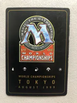 Mtg Carte Magic WCD Budde Cursed Scroll Gold border English MP - Image 2