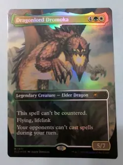 Dragonlord Dromoka (Rainbow Foil) Secret Lair Drop Foil Magic The Gathering - Image 1