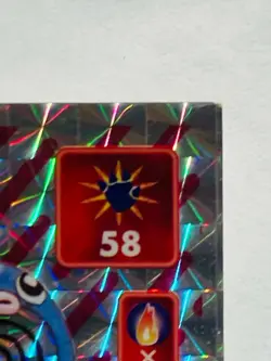 Poliwag Holo Pokemon Sticker Game 168 Very Rare From Japan AMADA Nintendo F/S - Image 3