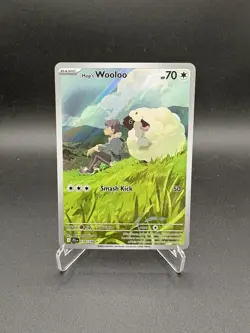 Pokemon Hop’s Wooloo 170/159 - Illustration Rare Journey Together 2025 - Image 1