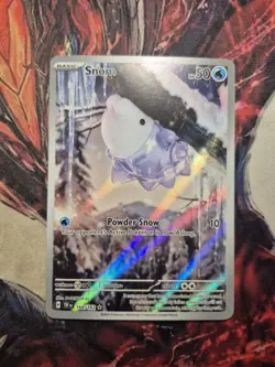 Snom 168/162 SV05: Temporal Forces Illustration Rare Pokemon Card NM Near Mint - Image 1