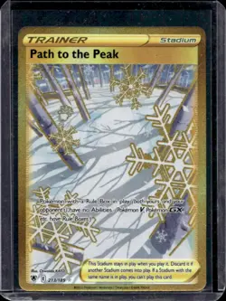 2022 Pokemon SWSH Astral Radiance Path to the Peak Secret Rare #213/189 - Image 1