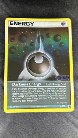 Pokemon Darkness Energy Reverse Holo - Unseen Forces - 96/115 - Image 1