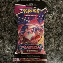Pokemon TCG Sword & Shield 08 Fusion Strike Sleeved Booster Pack 820650809170 - Image 1
