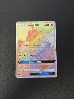 Rayquaza GX - 177/168 - Secret Rare, English Pokemon Celestial Storm MP - Image 1