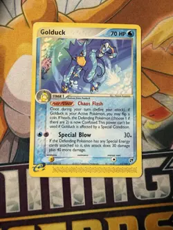 Pokemon TCG Golduck Sandstorm 17/100 Rare Regular - Image 1