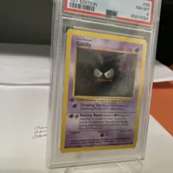 Pokemon TCG Gastly 1st Edition Shadowless PSA 8 - Image 2